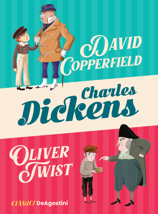 Carte David Copperfield-Oliver Twist Charles Dickens