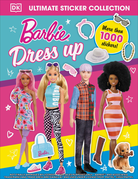 Knjiga Barbie Dress-Up Ultimate Sticker Collection 