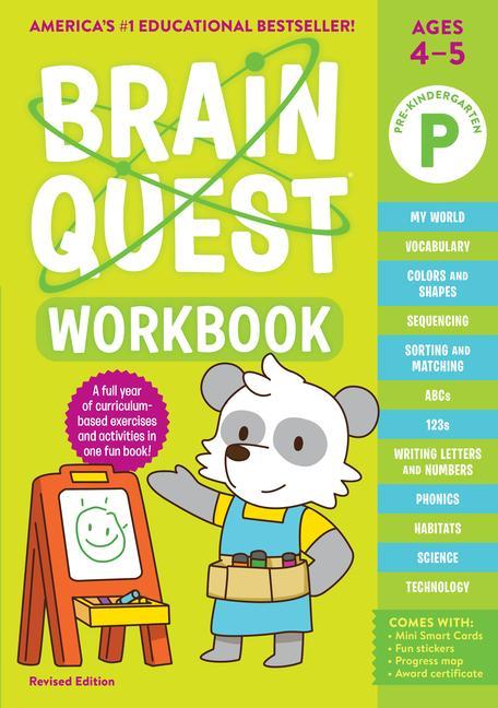 Carte Brain Quest Workbook: Pre-K Workman Publishing