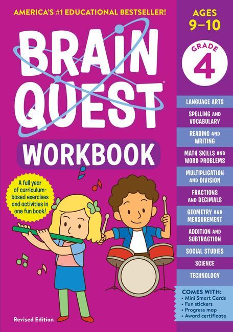 Книга Brain Quest Workbook: 4th Grade Workman Publishing