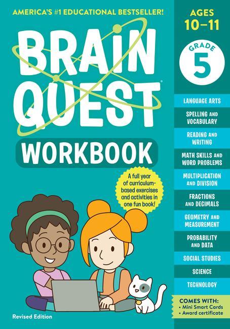 Carte Brain Quest Workbook: 5th Grade Workman Publishing