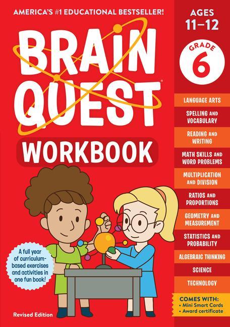 Könyv Brain Quest Workbook: 6th Grade Workman Publishing