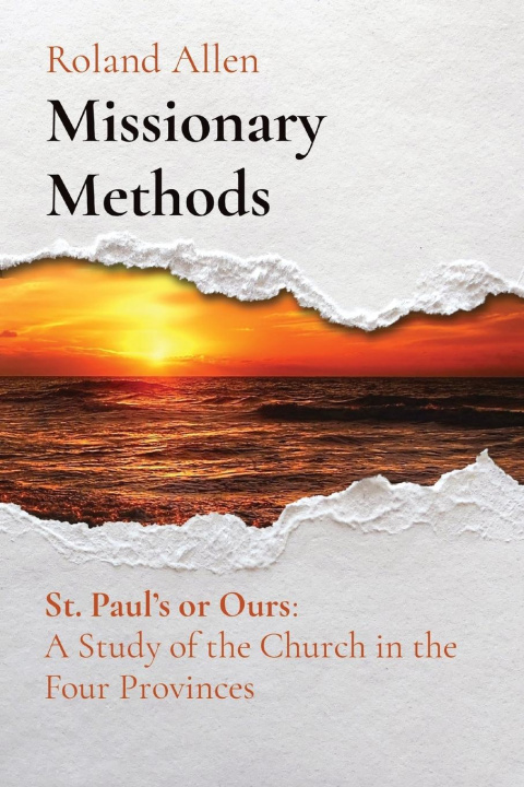 Book Missionary Methods Roland Allen