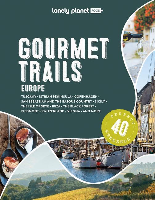 Carte Lonely Planet Gourmet Trails of Europe 