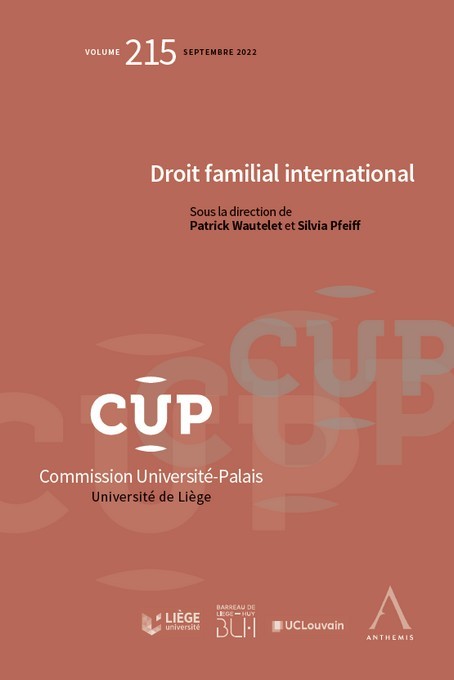 Книга Droit international familial Pfeiff