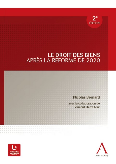 Carte Le droit des biens après la réforme 2020, 2ème édition Bernard