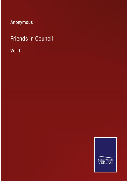 Book Friends in Council Anonymous