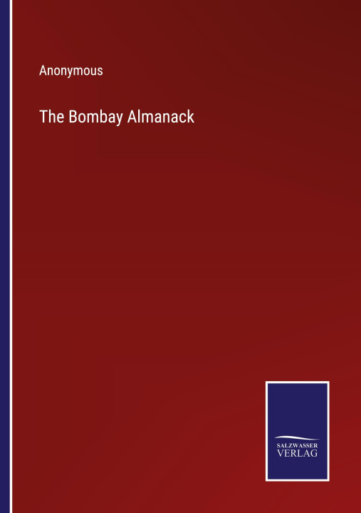 Livro The Bombay Almanack Anonymous
