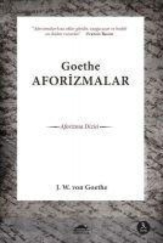 Knjiga Aforizmalar 