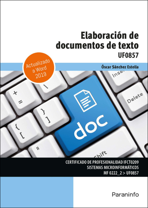 Knjiga Elaboración de documentos de texto SANCHEZ ESTELLA