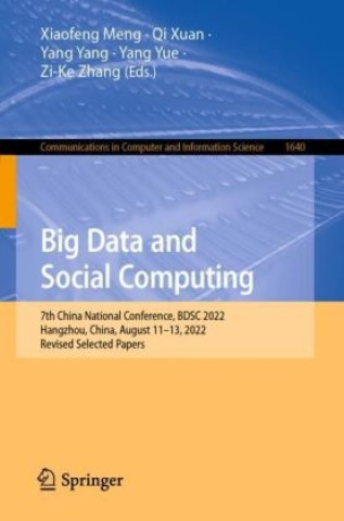 Book Big Data and Social Computing Xiaofeng Meng