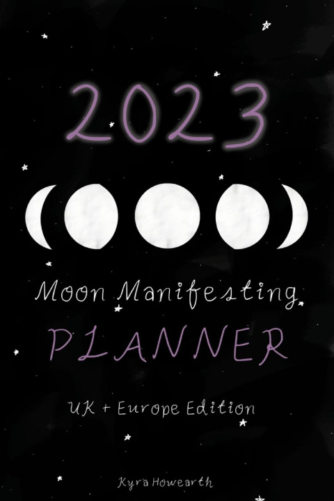 Könyv 2023 Moon Manifesting Planner (UK/Europe Edition) 