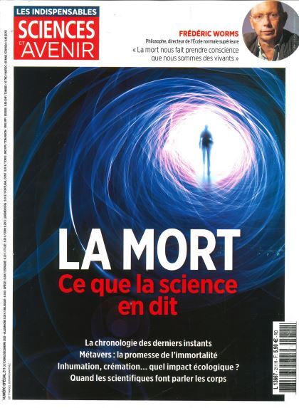 Könyv Sciences et Avenir HS n°211 : La Mort - Ce que la science en dit - oct - dec 2022 