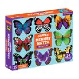Játék Butterflies Shaped Memory Match 