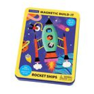 Gioco/giocattolo Rocket Ships Magnetic Build-it 