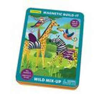 Spiel/Spielzeug Wild Mix-Up Magnetic Build-It Mudpuppy