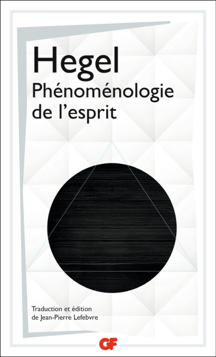 Buch Phénoménologie de l'esprit Hegel