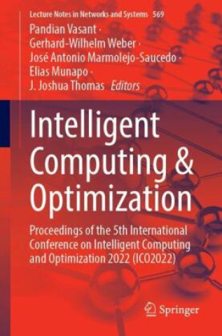 Knjiga Intelligent Computing & Optimization, 2 Teile Pandian Vasant