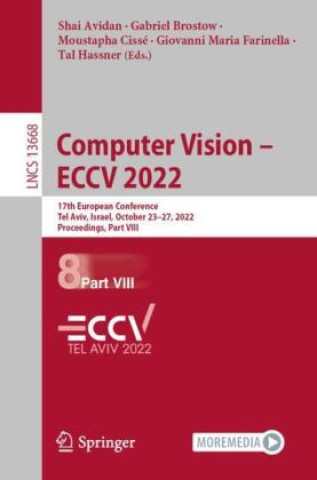 Knjiga Computer Vision - ECCV 2022 Shai Avidan