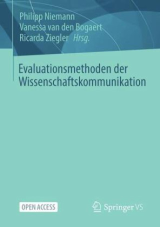 Knjiga Evaluationsmethoden der Wissenschaftskommunikation Philipp Niemann