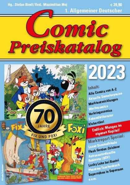 Knjiga Comic Preiskatalog 2023 SC Stefan Riedl