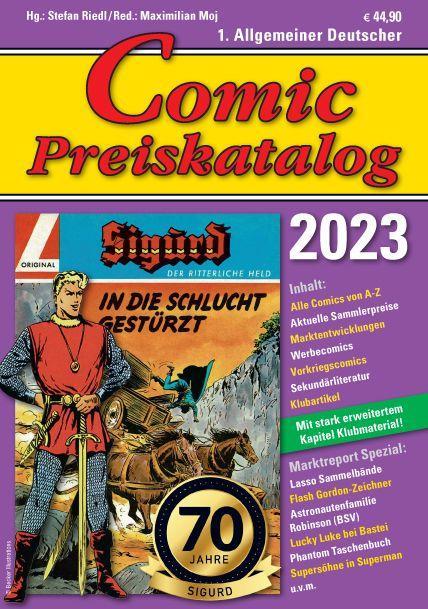 Knjiga Comic Preiskatalog 2023 HC Stefan Riedl