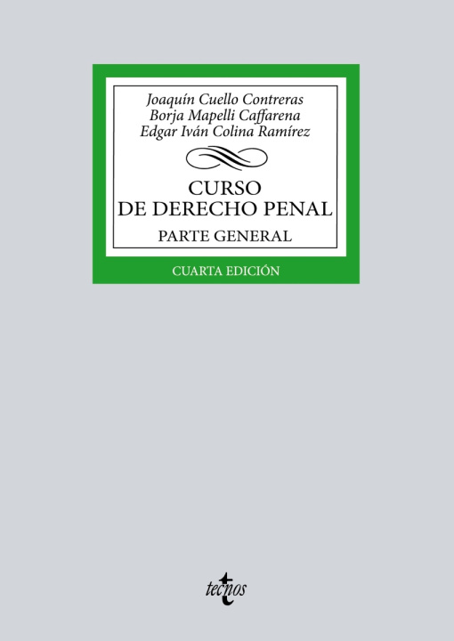 Knjiga Curso de Derecho penal 