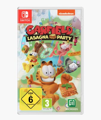 Kniha Garfield Lasagna Party, 1 Nintendo Switch-Spiel 