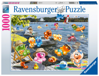 Játék Ravensburger Puzzle 17396 Gelini Seepicknick - 1000 Teile Puzzle für Erwachsene und Kinder ab 14 Jahren 