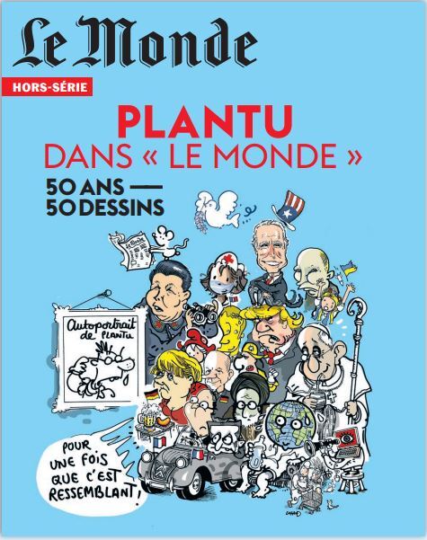 Kniha Le Monde HS N°84 : Plantu - oct 2022 