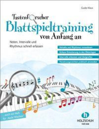 Libro Tastenforscher - Blattspieltraining von Anfang an Guido Klaus