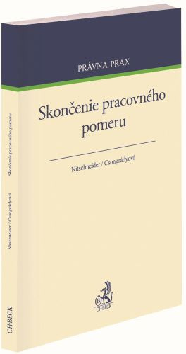 Könyv Skončenie pracovného pomeru Dušan Nitschneider; Dajana Csongrádyová