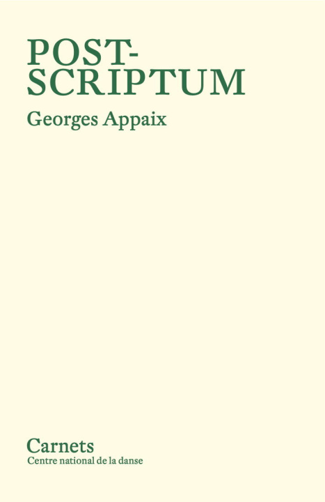 Knjiga Post-scriptum Appaix