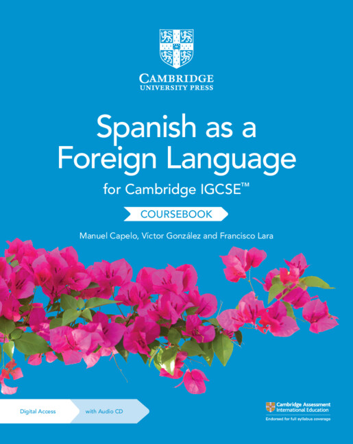 Kniha Cambridge IGCSE™ Spanish as a Foreign Language Coursebook with Audio CD and Digital Access (2 Years) Manuel Capelo