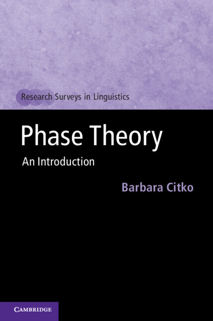 Knjiga Phase Theory Barbara Citko