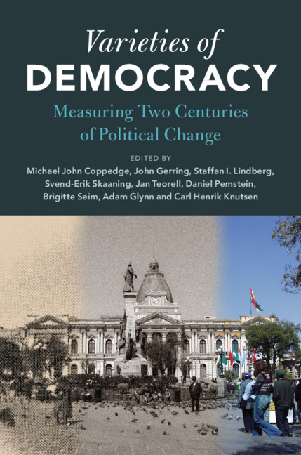 Boek Varieties of Democracy Michael Coppedge