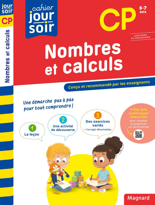 Book Nombres et calculs CP - Cahier Jour Soir Métillon-Cuccuru