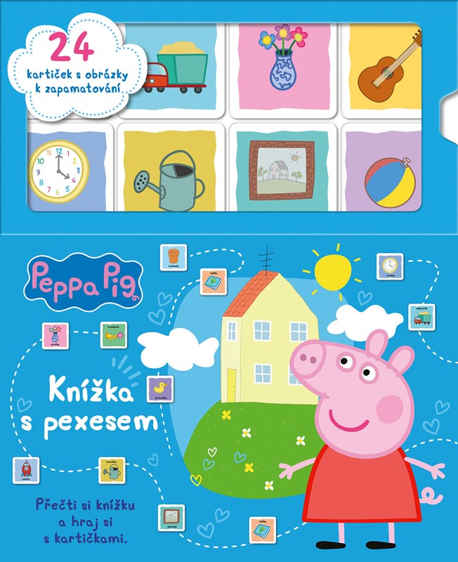 Kniha Peppa Pig Knížka s pexesem 