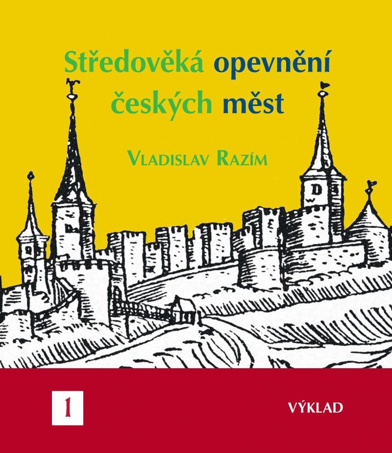 Carte Středověká opevnění českých měst I. - výklad Vladislav Razím