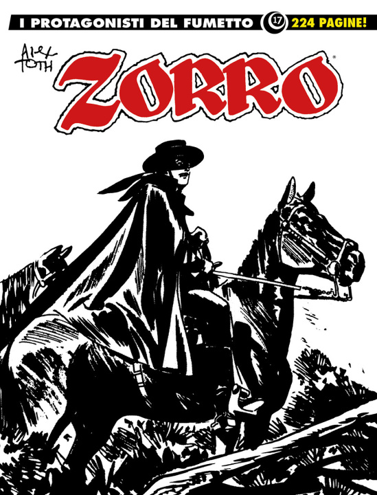 Kniha Zorro. I protagonisti del fumetto Alex Toth