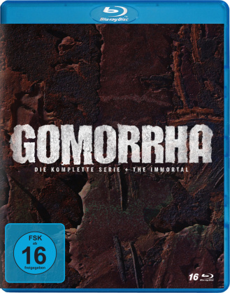 Видео Gomorrha - Die komplette Serie, 16 Blu-ray (Limited Edition) Stefano Sollima