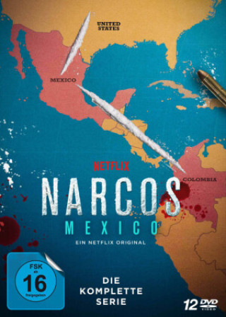 Videoclip NARCOS: MEXICO - Die komplette Serie. Staffel.1-3, 12 DVD (Limited Edition) Andrés Baiz