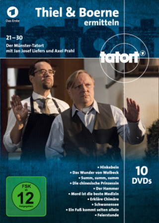 Video Tatort Münster - Thiel & Boerne ermitteln. Tl.21-30, 10 DVD (Limited Edition) Manfred Stelzer