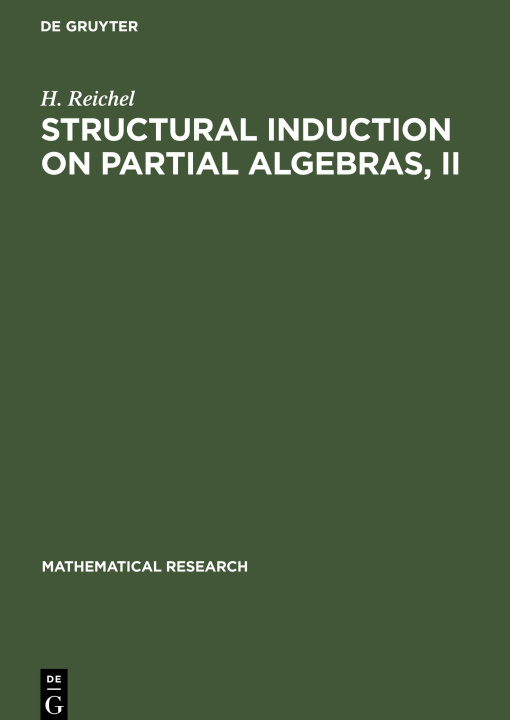 Kniha Structural Induction on Partial Algebras, II 