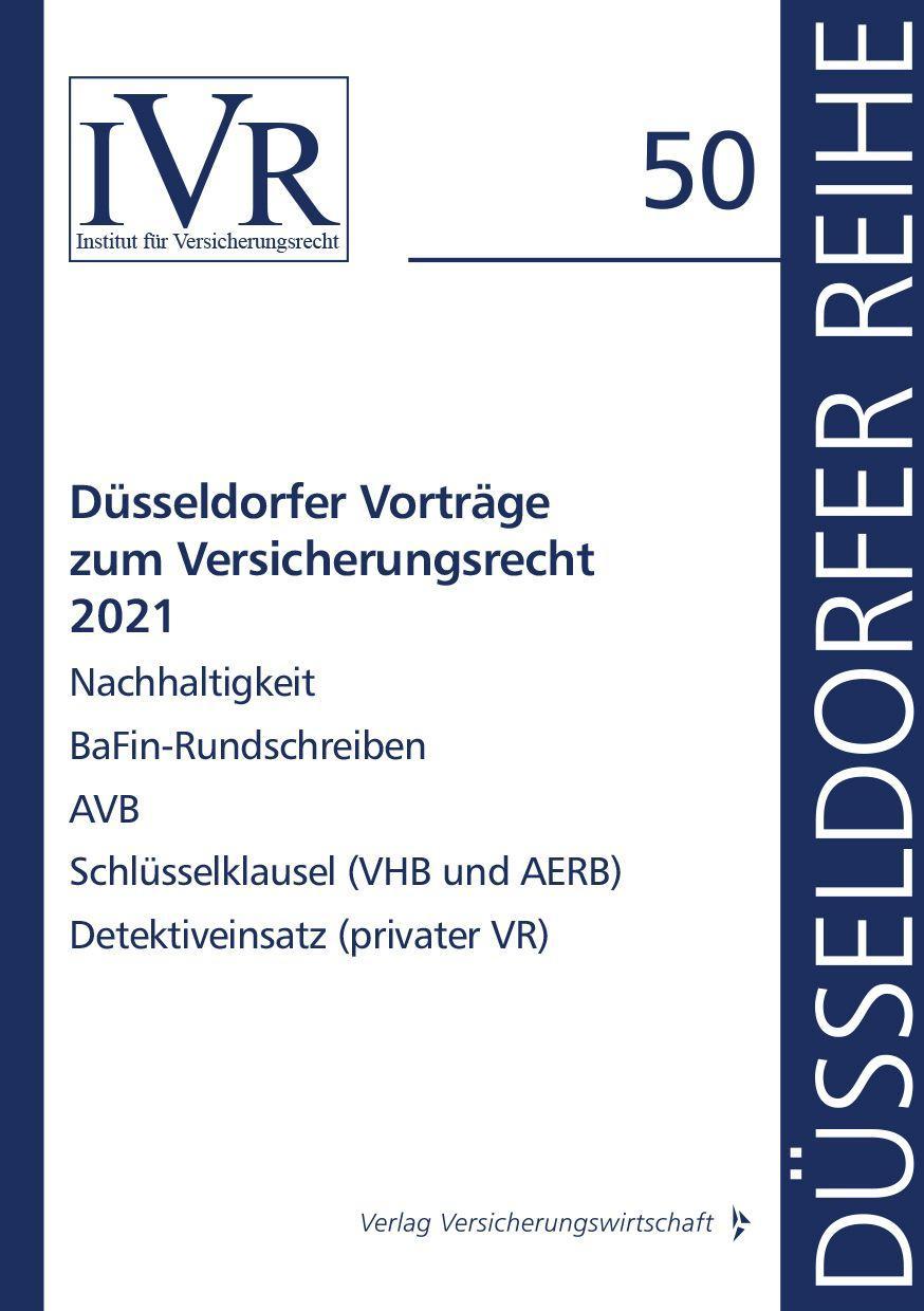 Kniha Düsseldorfer Vorträge zum Versicherungsrecht 2021 Lothar Michael