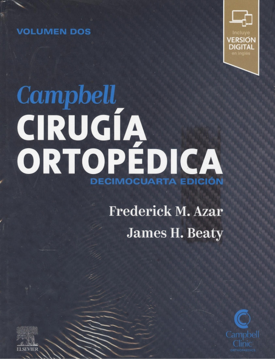 Kniha Campbell. Cirugía ortopédica 
