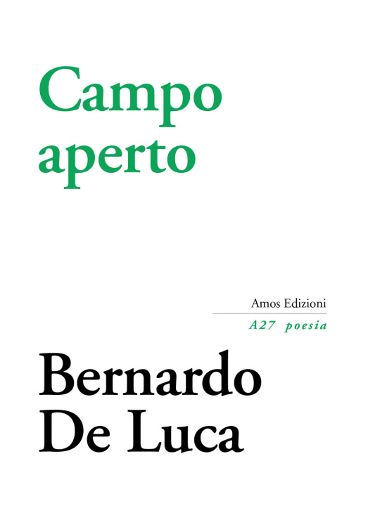 Kniha Campo aperto Paolo Del Colle
