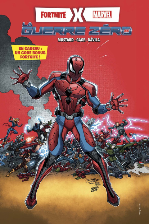 Книга Fortnite x Marvel : La Guerre Zéro - Variant FNAC 