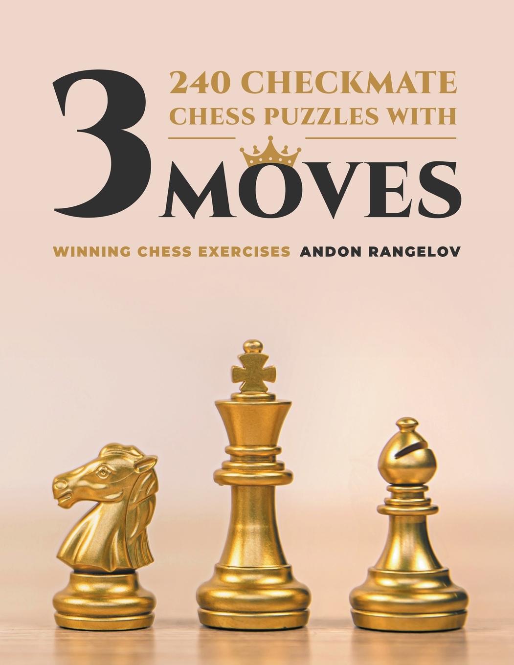 Kniha 240 Checkmate Chess Puzzles With Three Moves 