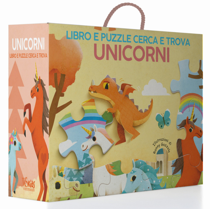 Knjiga Unicorni. Libro e puzzle cerca e trova Ronny Gazzola